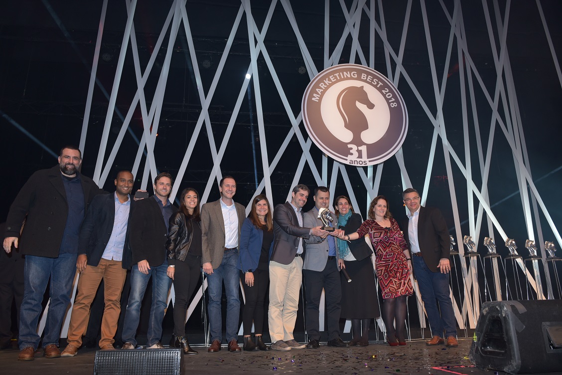 Marcelo Ponzoni, da Rae,MP, com a equipe do case Always On