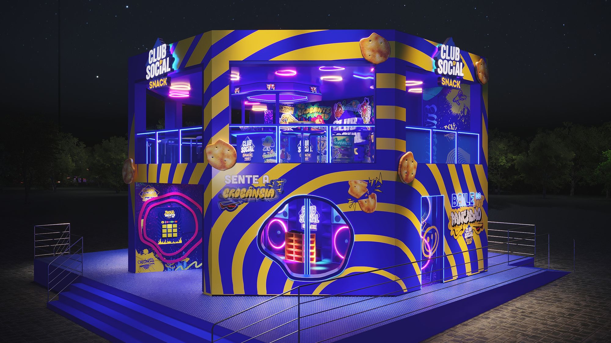Mondelēz reforça presença no The Town 2025 com Club Social e Trident