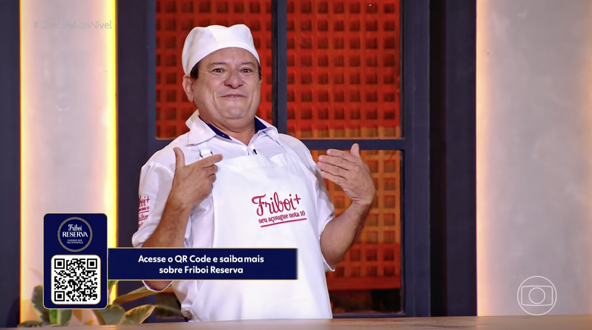 Friboi Reserva leva personagem Valdir ao reality ‘Chef de Alto Nível’