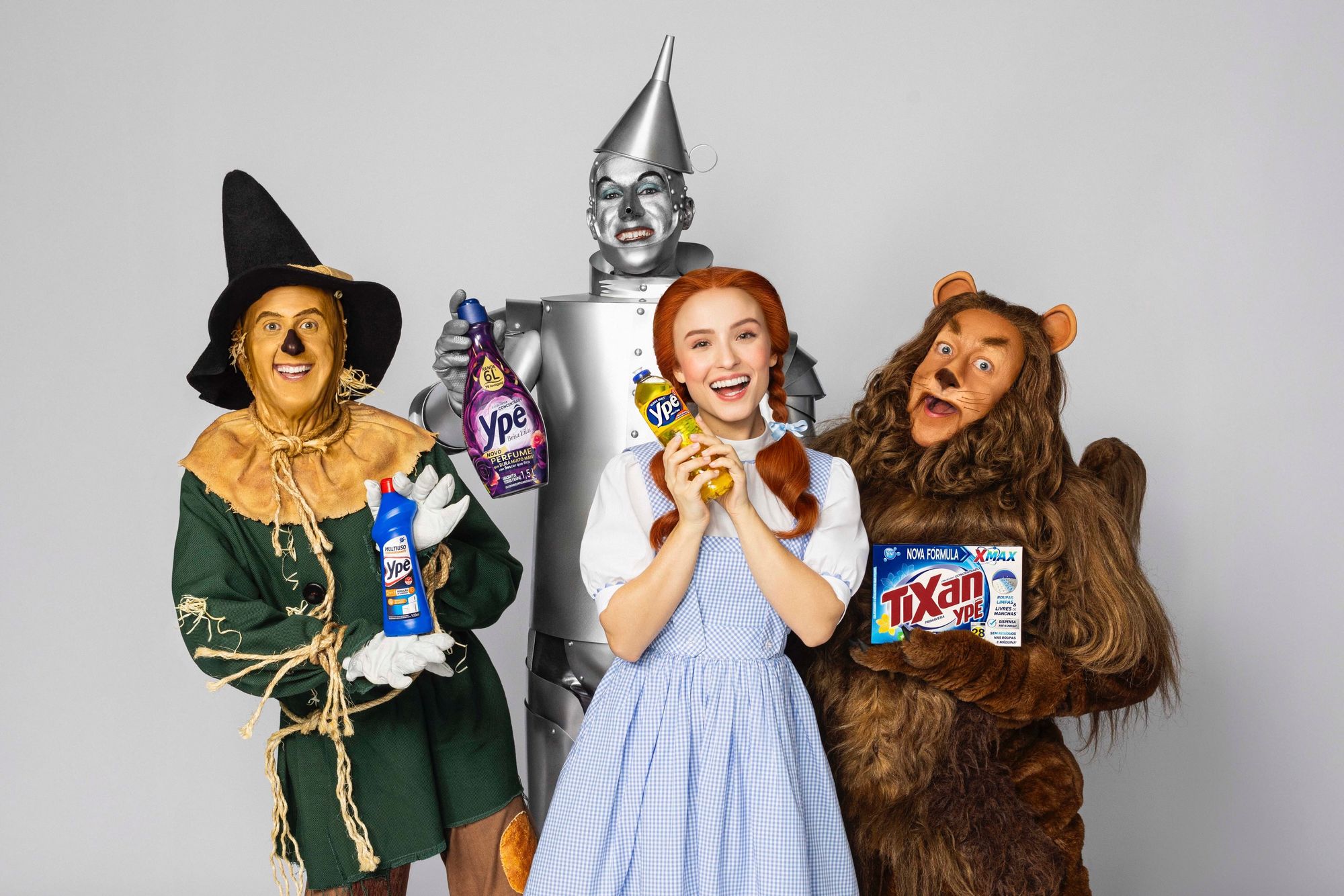 Inspirada em ‘O Mágico de Oz’, campanha de Ypê usa a nostalgia para se conectar