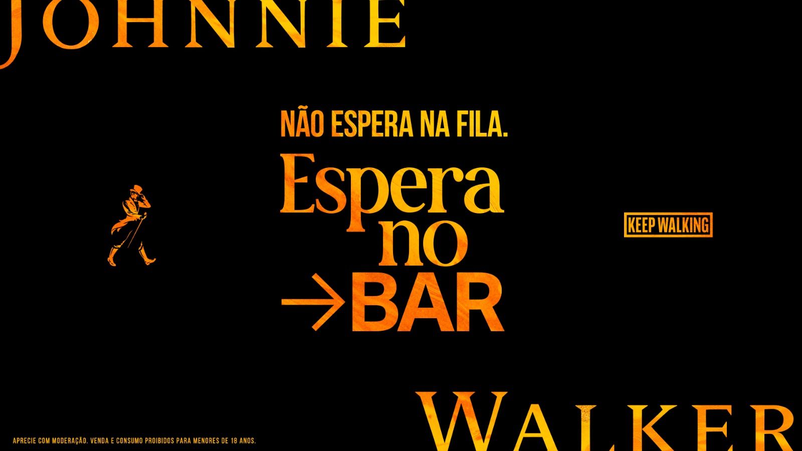 Johnnie Walker mapeia bares perto de restaurantes para evitar espera nas filas