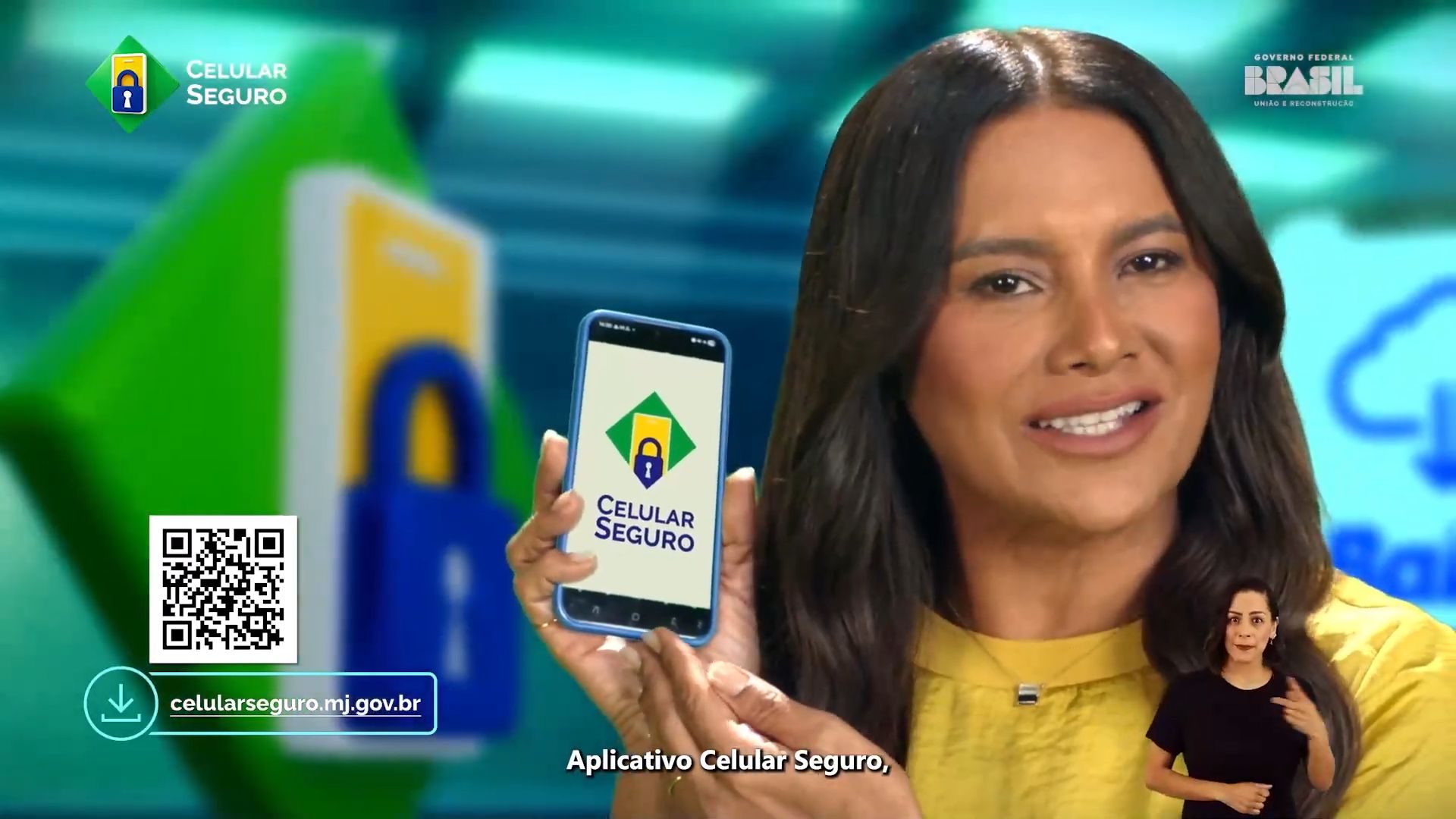 Dira Paes apresenta novo app do Governo para bloquear celular roubado