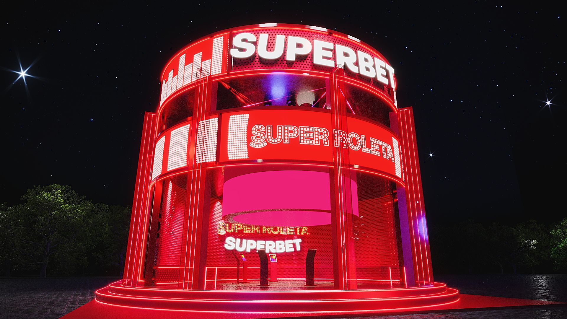 Superbet estreia no The Town com estande interativo