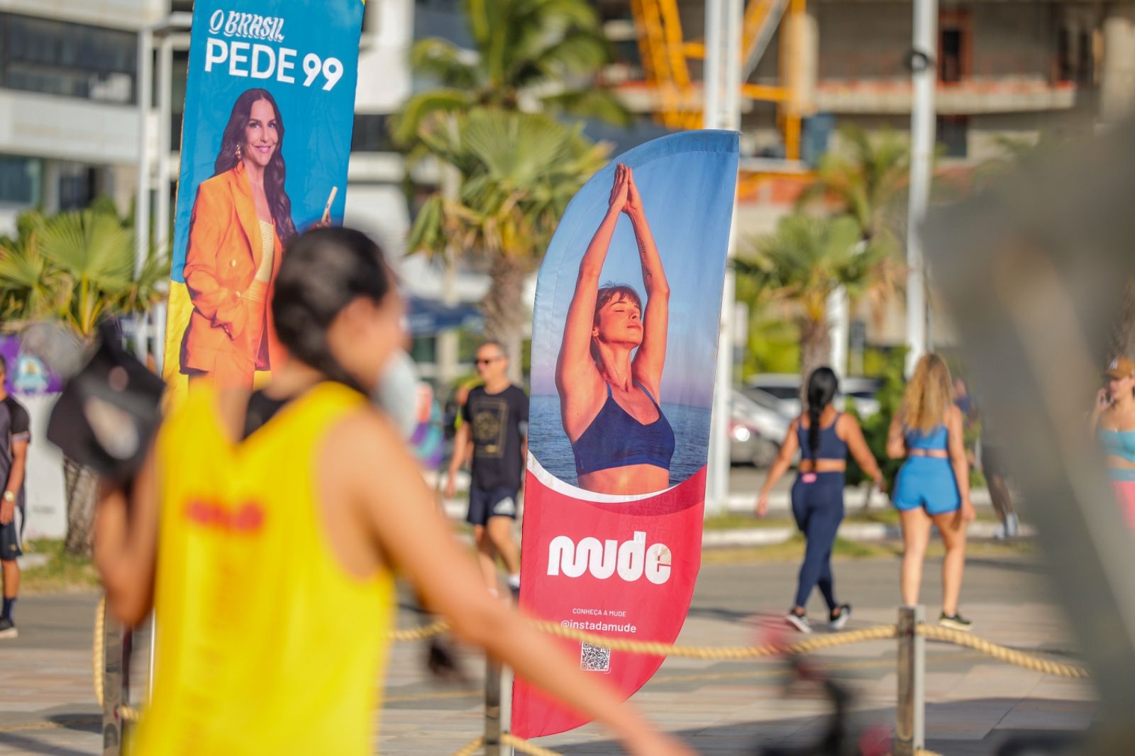 Mude lança espaço de esporte à beira-mar, em Fortaleza
