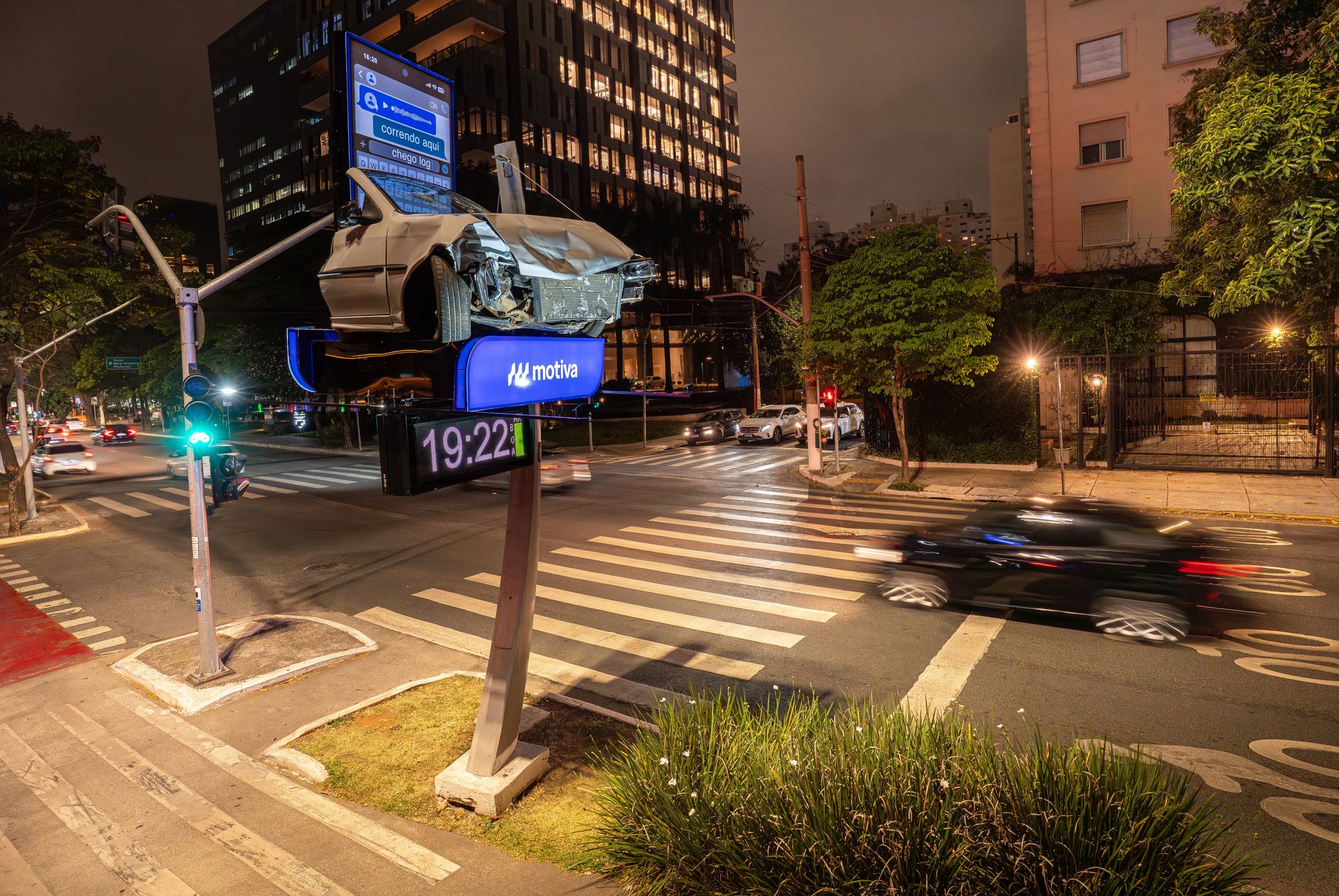 Motiva e JCDecaux lançam campanha contra uso do celular ao volante