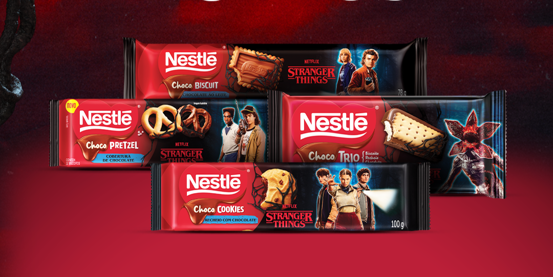 Em parceria com a Netflix, Nestlé lança linha de Stranger Things