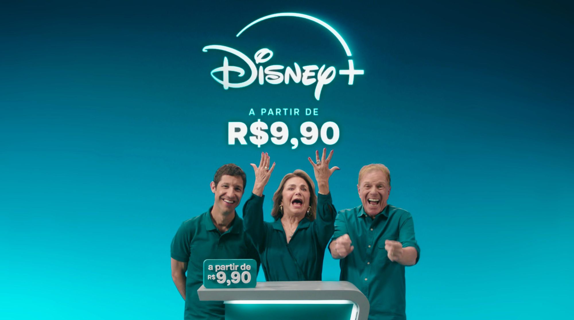 Disney+ aposta nos vendedores famosos em campanha sobre novos planos