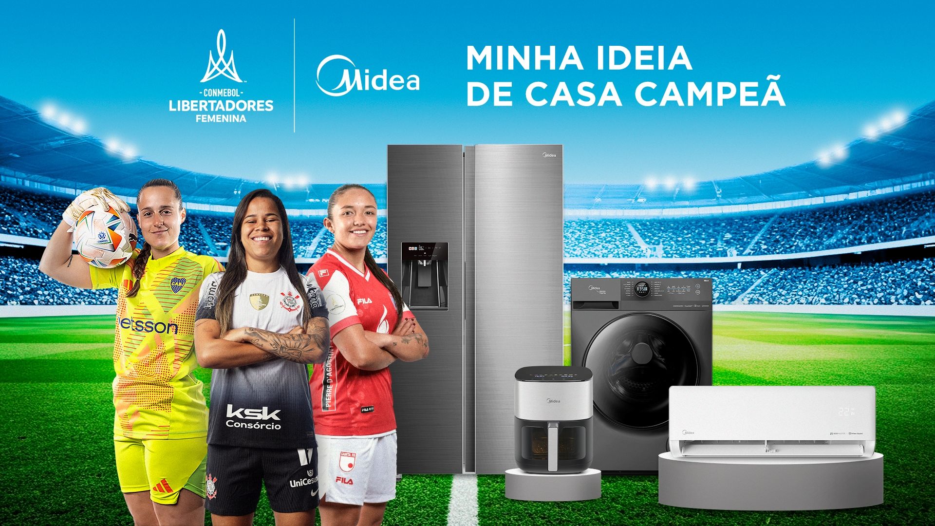 Midea fecha parceria global com o Barcelona
