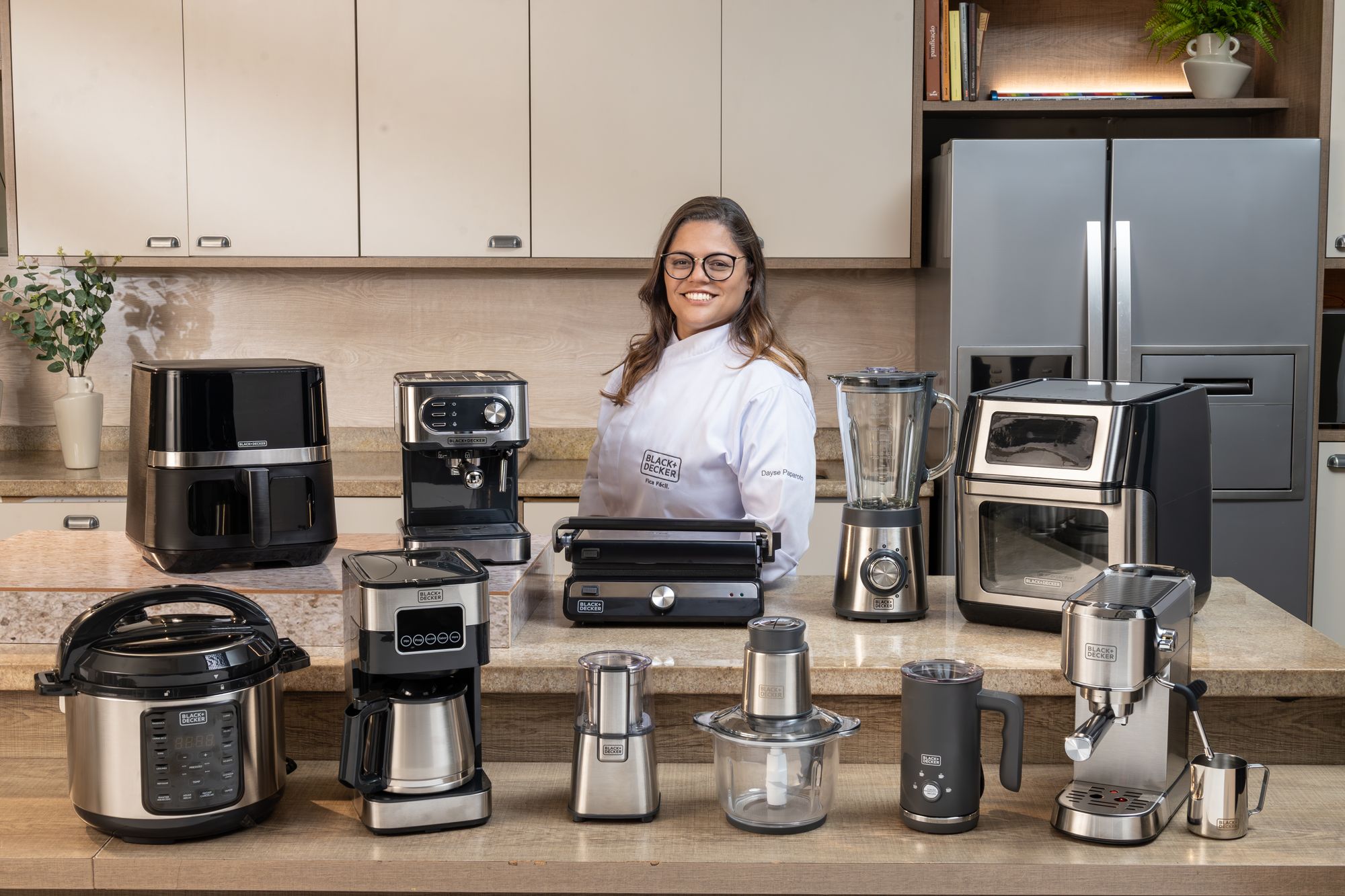 Black+Decker lança ‘O Toque de Chef na sua rotina’ com Dayse Paparoto