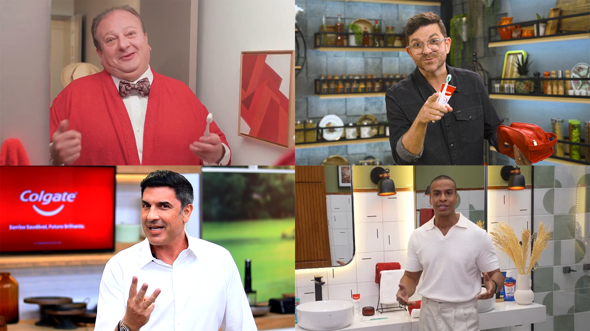 Colgate transforma intervalos de TV em momento de escovação