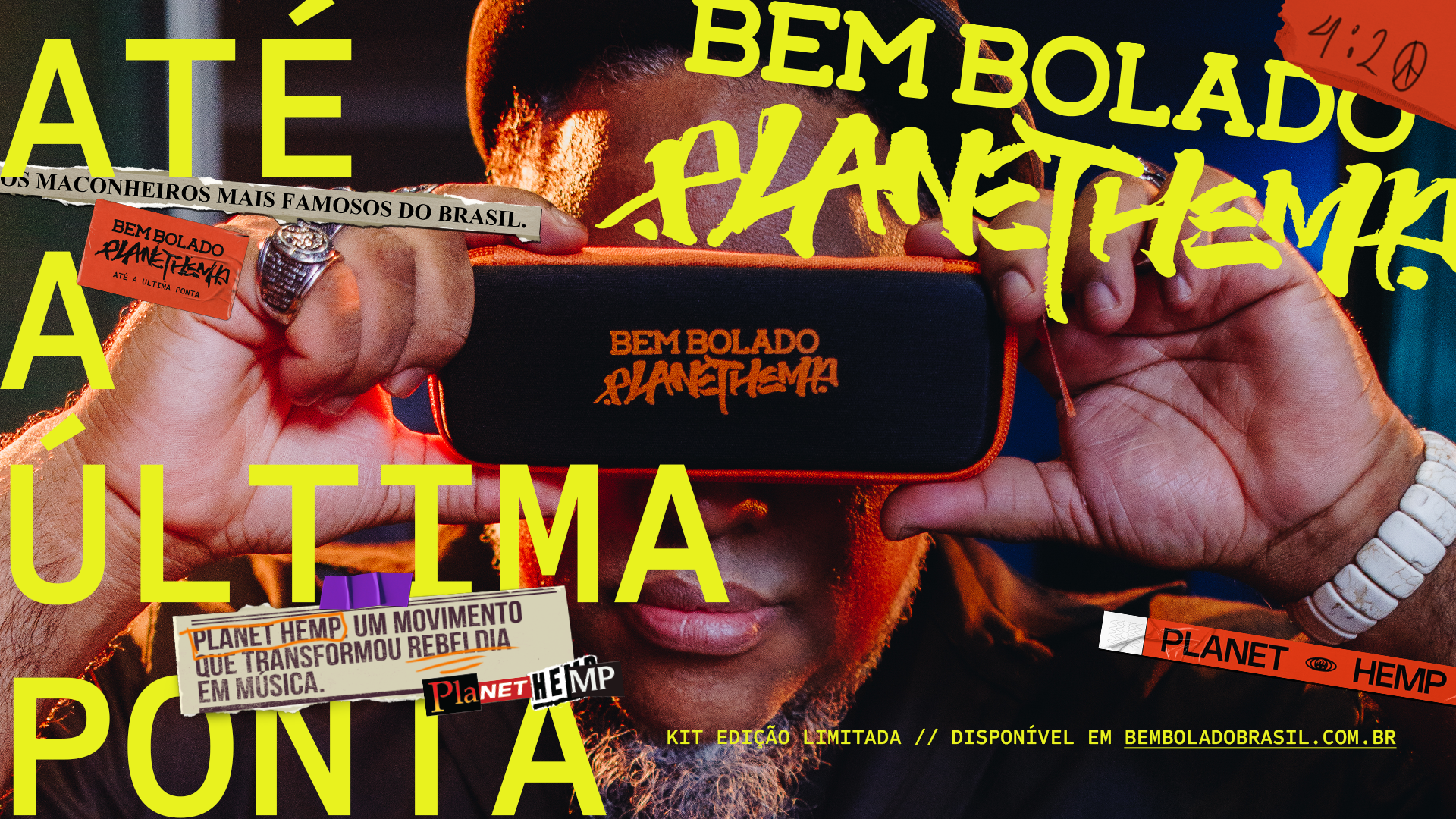 Bem Bolado e Planet Hemp apresentam collab que celebra trajetória da banda