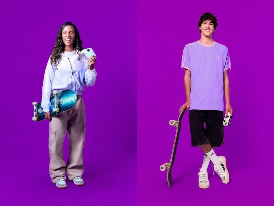 Rayssa Leal e Gui Khury travam disputa em ação da Vivo Fibra