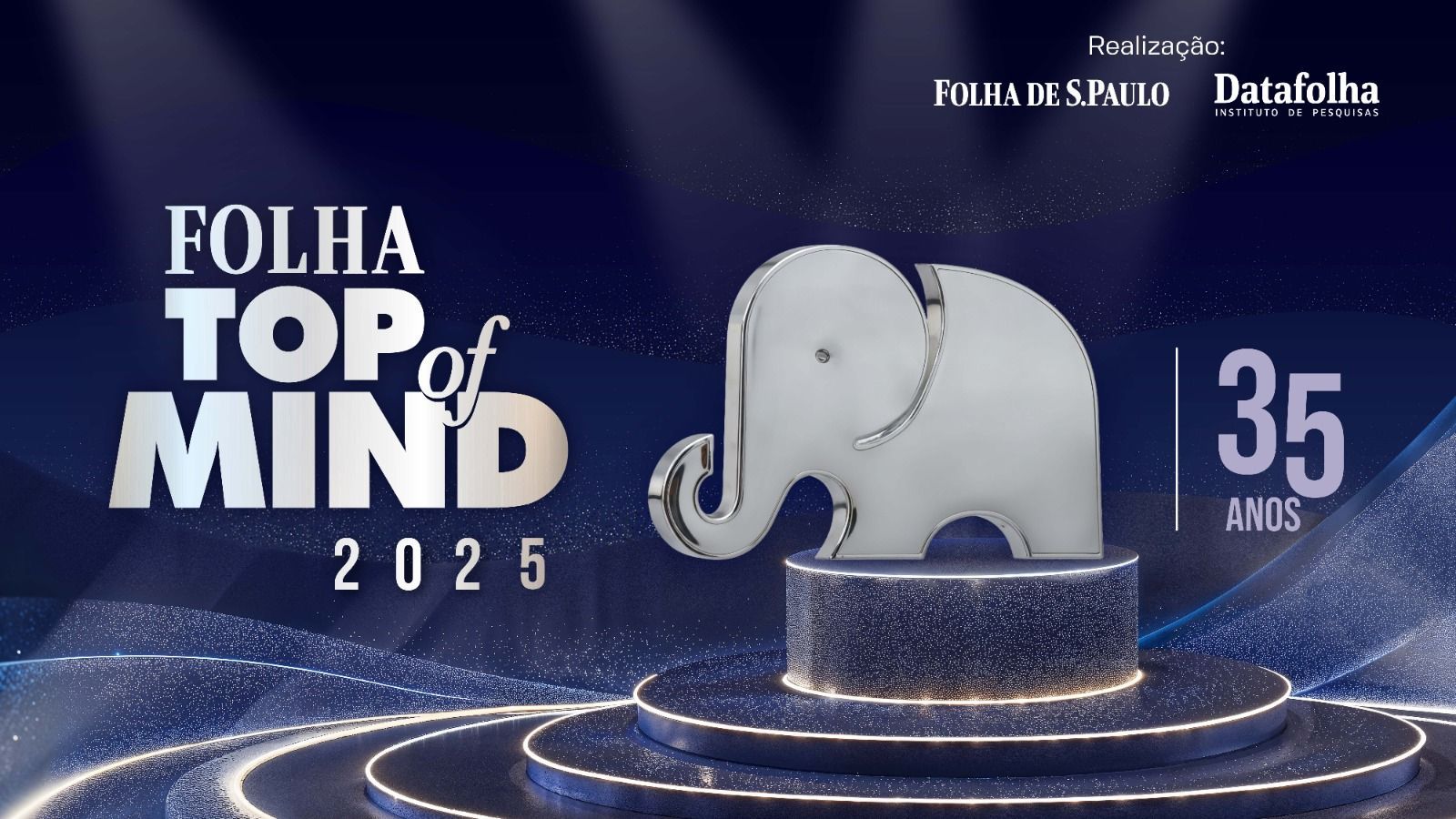 Top of Mind da Folha destaca marcas mais lembradas em sua 35ª edição