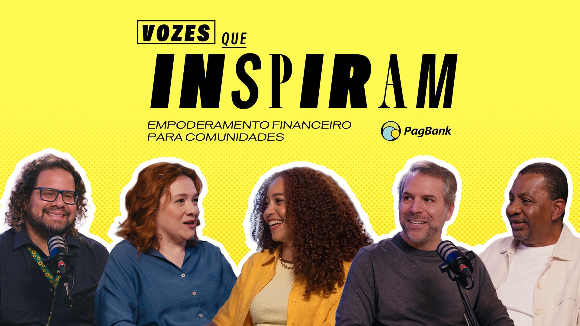 PagBank lança novos episódios de ‘Vozes que Inspiram’ sobre inclusão e finanças
