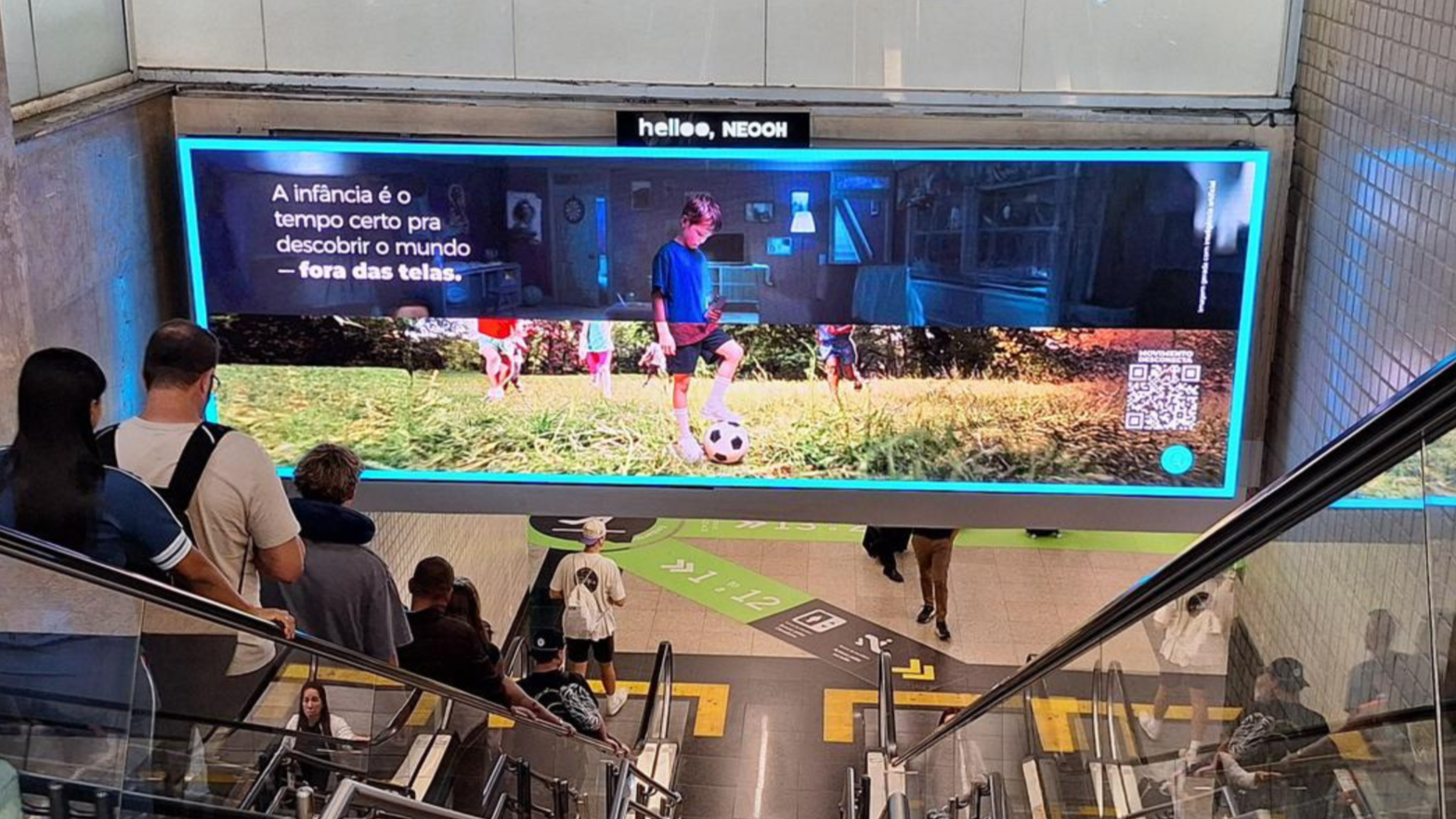 NEOOH e Movimento Desconecta se unem em ação sobre uso de telas na infância