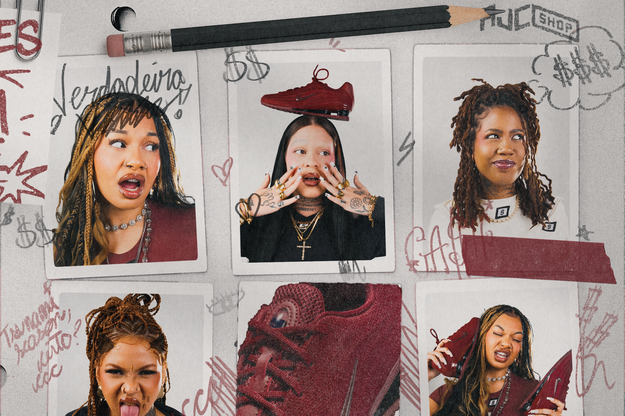 Nike lança ‘Shox Z’ no Brasil em parceria com AJULIACOSTA