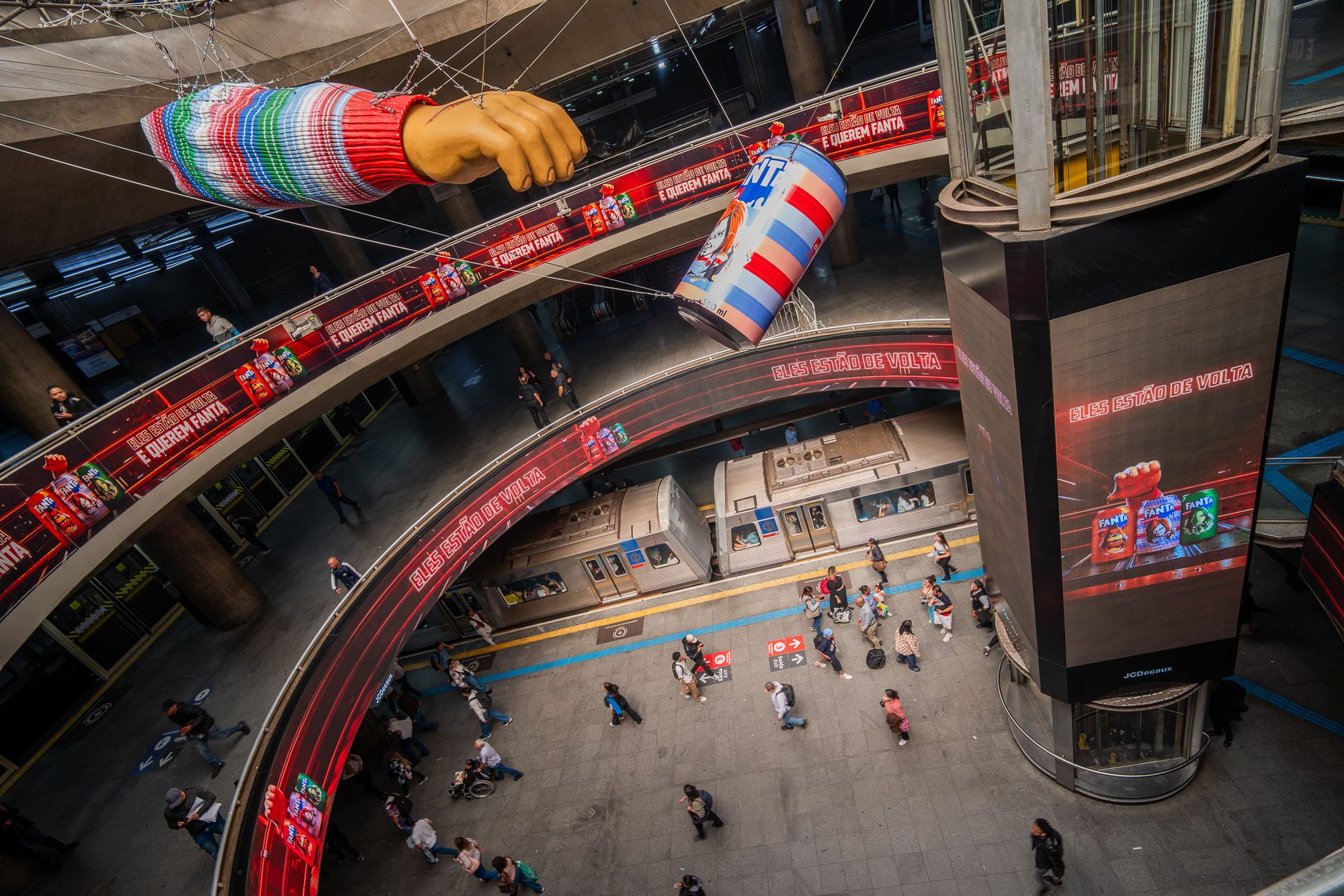 JCDecaux estende contrato com Metrô de São Paulo até 2036