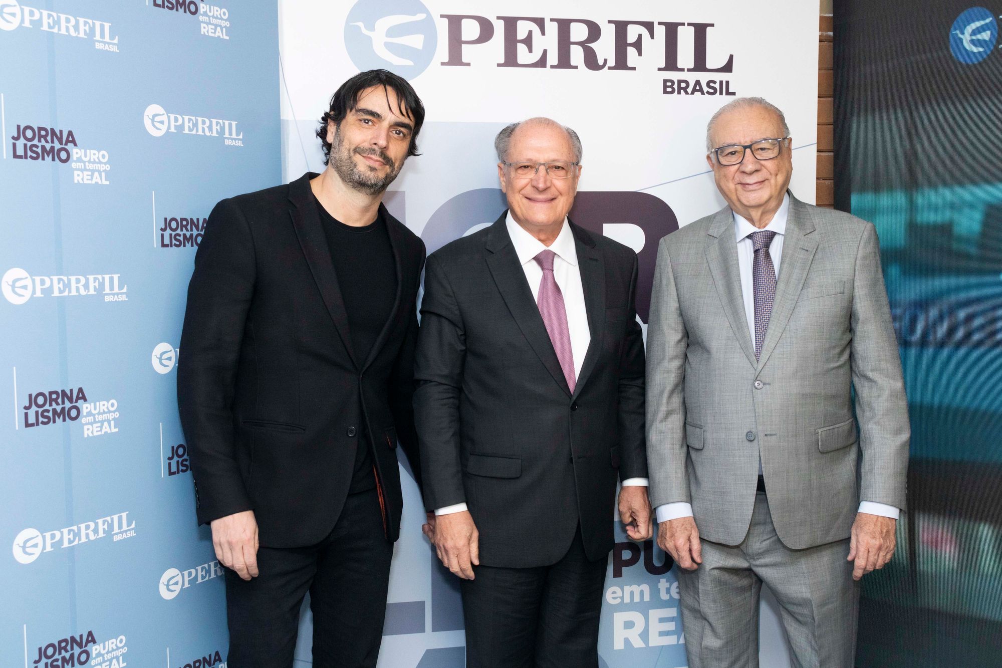 José Roberto Maluf entrevista  Geraldo Alckmin no novo programa ‘Perfil poder’