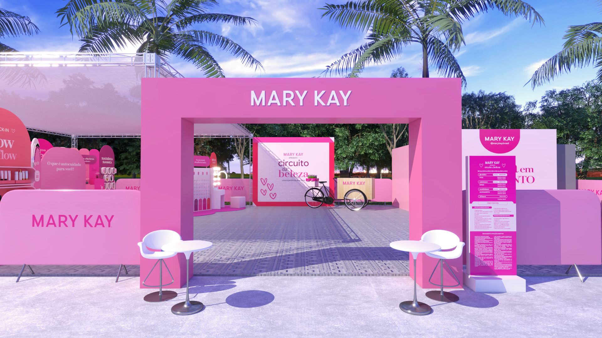 Innova AATB desenvolve Circuito da Beleza Mary Kay 2025 no Parque Villa-Lobos
