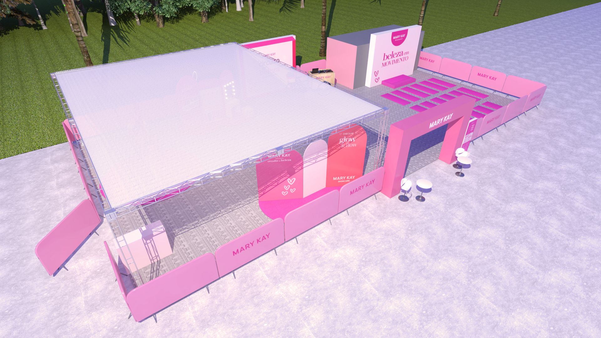 Innova AATB desenvolve Circuito da Beleza Mary Kay 2025 no Parque Villa-Lobos