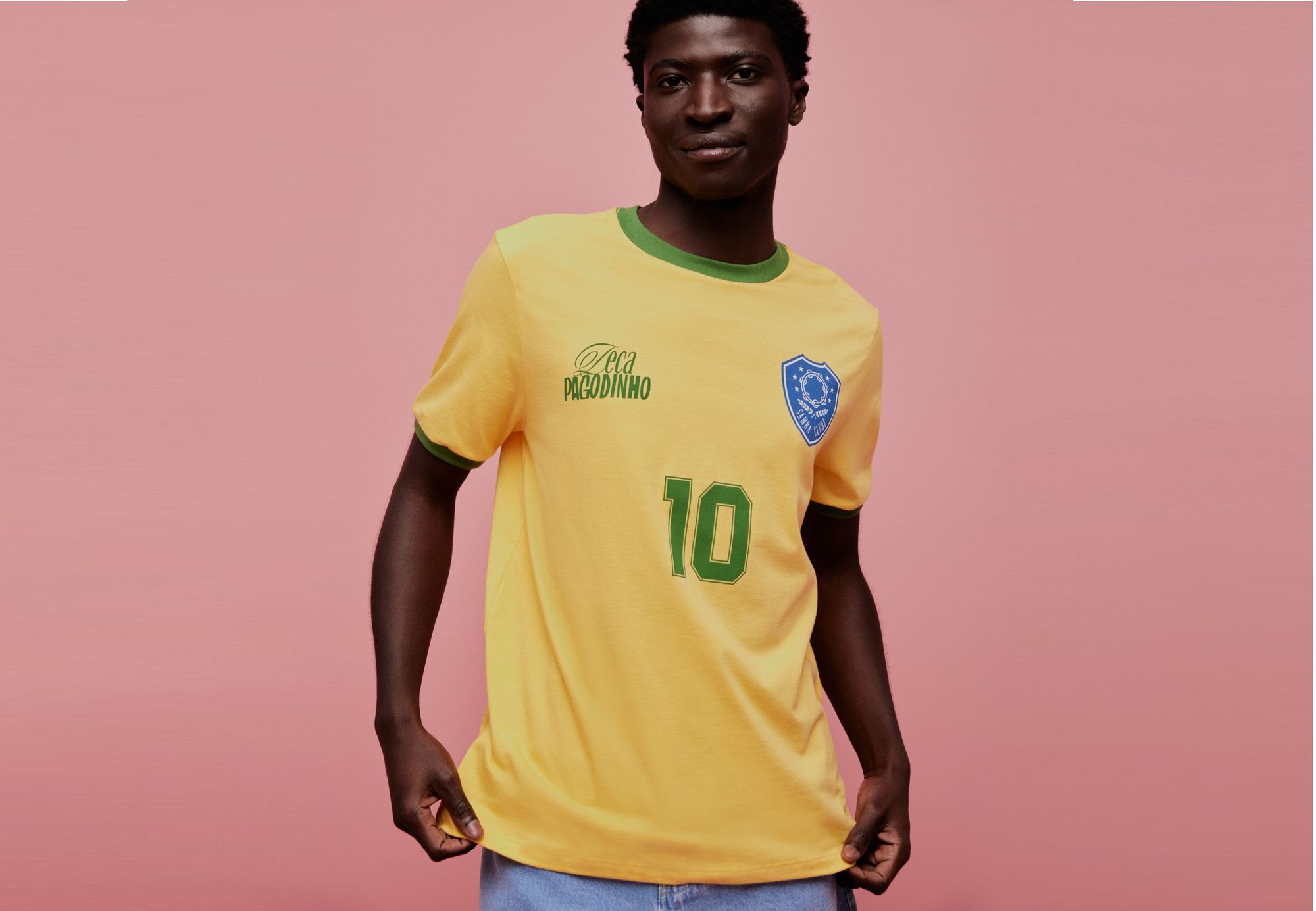 Renner lança peças inspiradas em Zeca Pagodinho