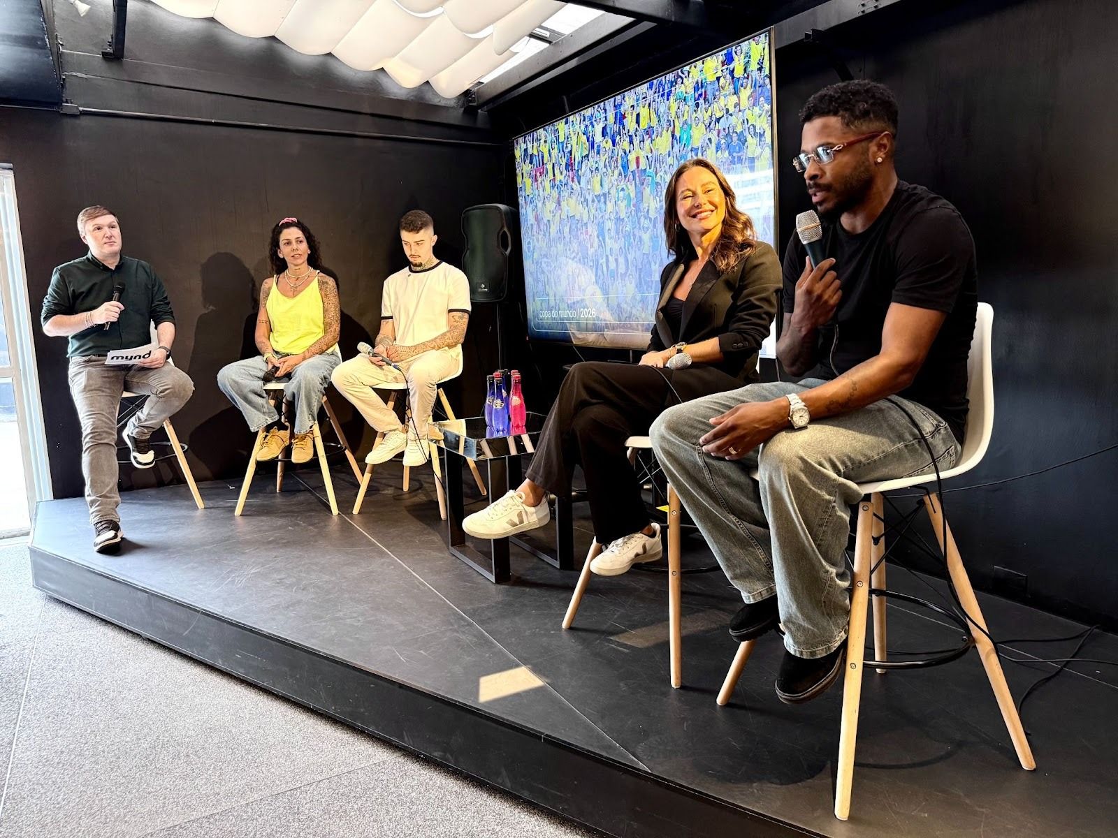 Mynd reúne nomes do esporte, da cultura digital e da gastronomia para discutir engajamento na Copa do Mundo