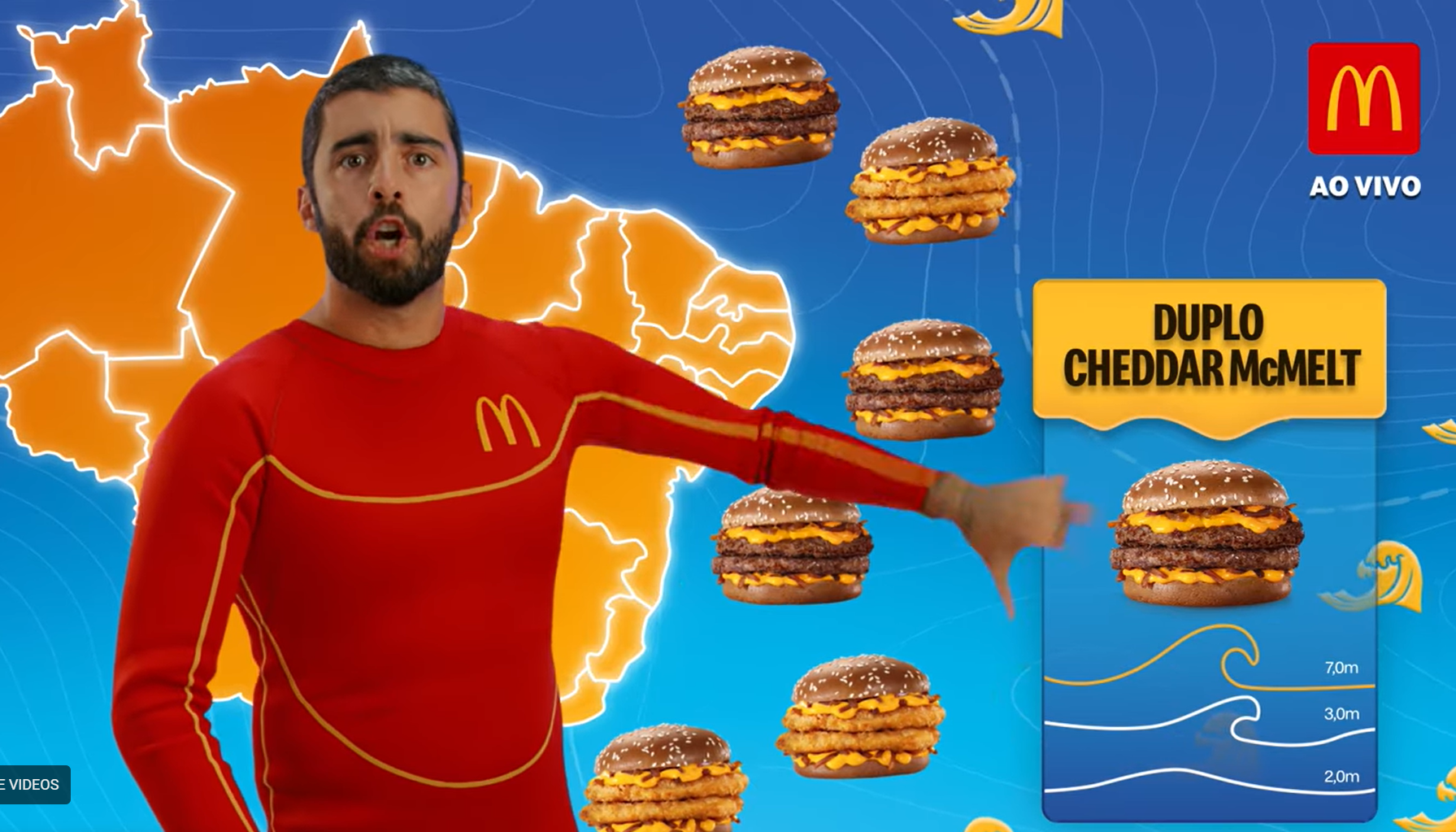 Com Pedro Scooby, McDonald’s amplia família Cheddar e relança Piscininha