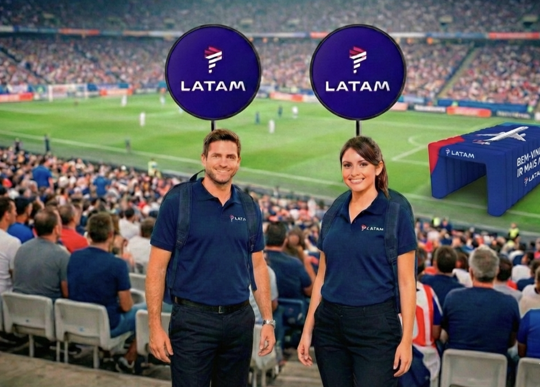 Latam leva experiência de bordo ao MorumBIS em ativações durante o Paulistão