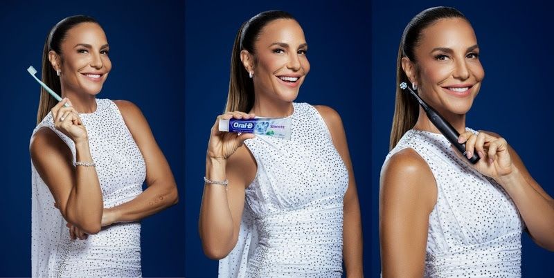 Ivete Sangalo é a nova embaixadora de Oral-B e estrela ação de Carnaval