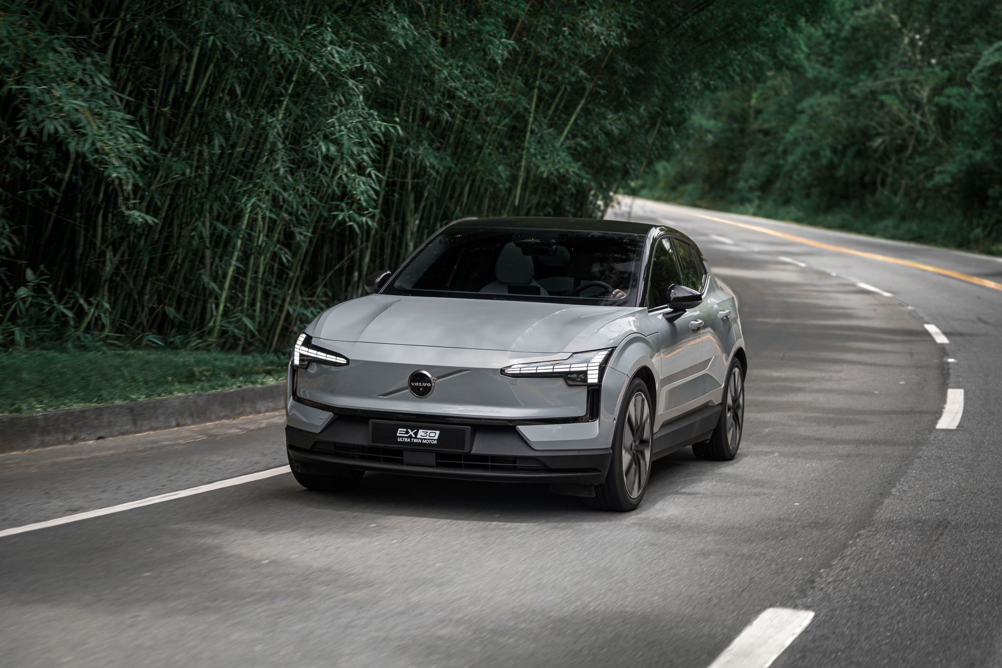 Volvo leva teste de aceleração do EX30 ao Parque Villa-Lobos