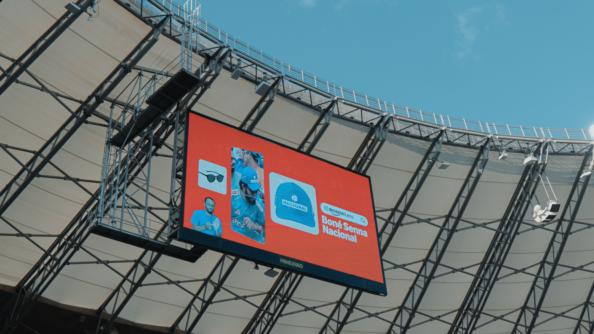 Amazon ativa 'Cupom Cam' no Mineirão com tecnologia de busca visual