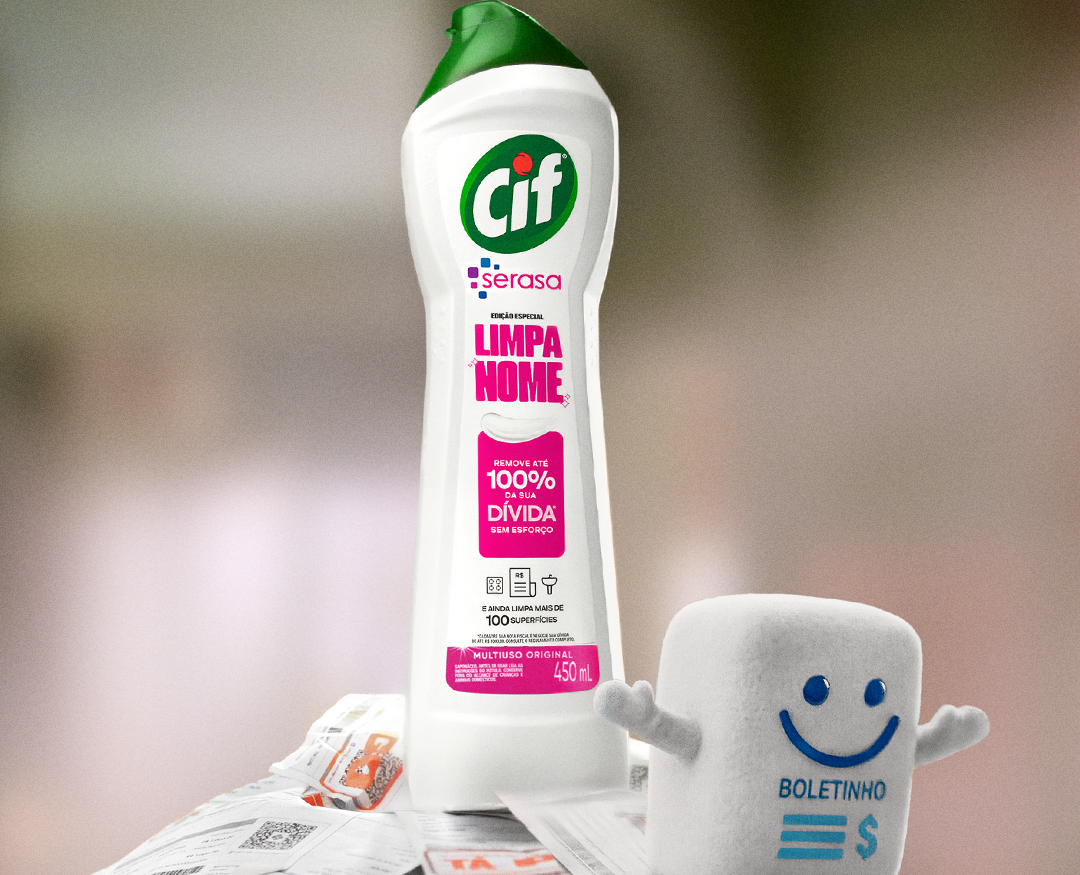 Cif atende a pedidos e 'limpa nomes' em parceria com a Serasa