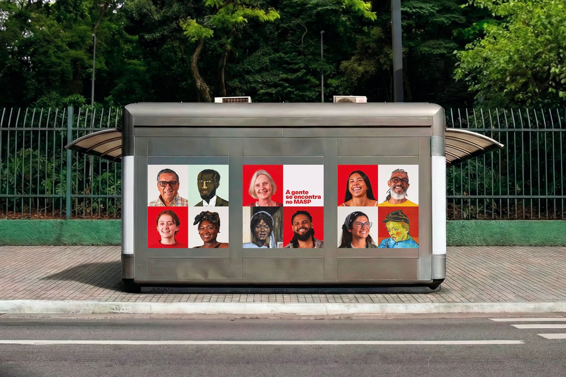 Visitantes do Masp protagonizam campanha ao lado de obras do acervo