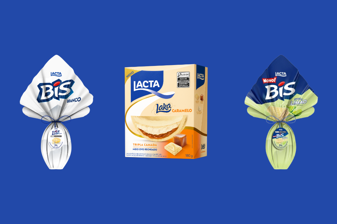 Lacta traz novidades e aposta em nostalgia com clássicos para a Páscoa 2026