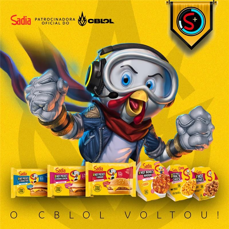 Sadia renova patrocínio ao CBLOL e fortalece estratégia com o público gamer