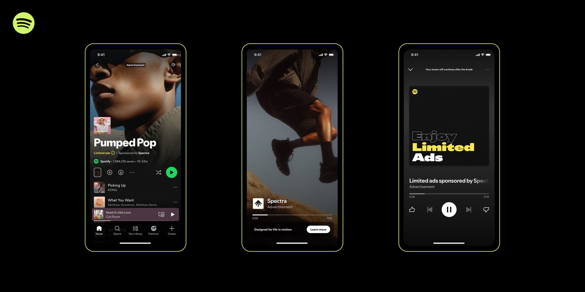 Spotify amplia formatos de anúncios para marcas na plataforma