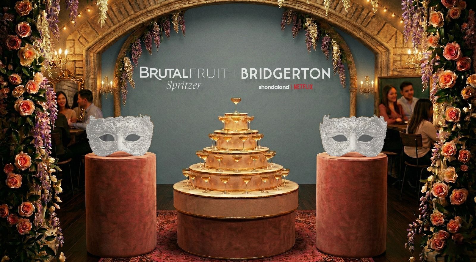 Ambev leva universo de Bridgerton a São Paulo com circuito de experiências