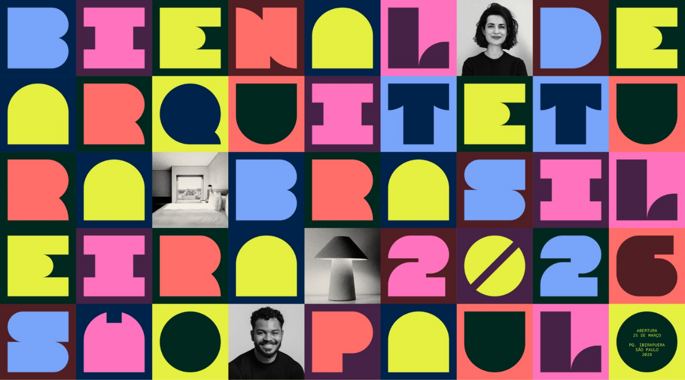 Design da AlmapBBDO cria identidade visual da primeira Bienal Brasileira de Arquitetura
