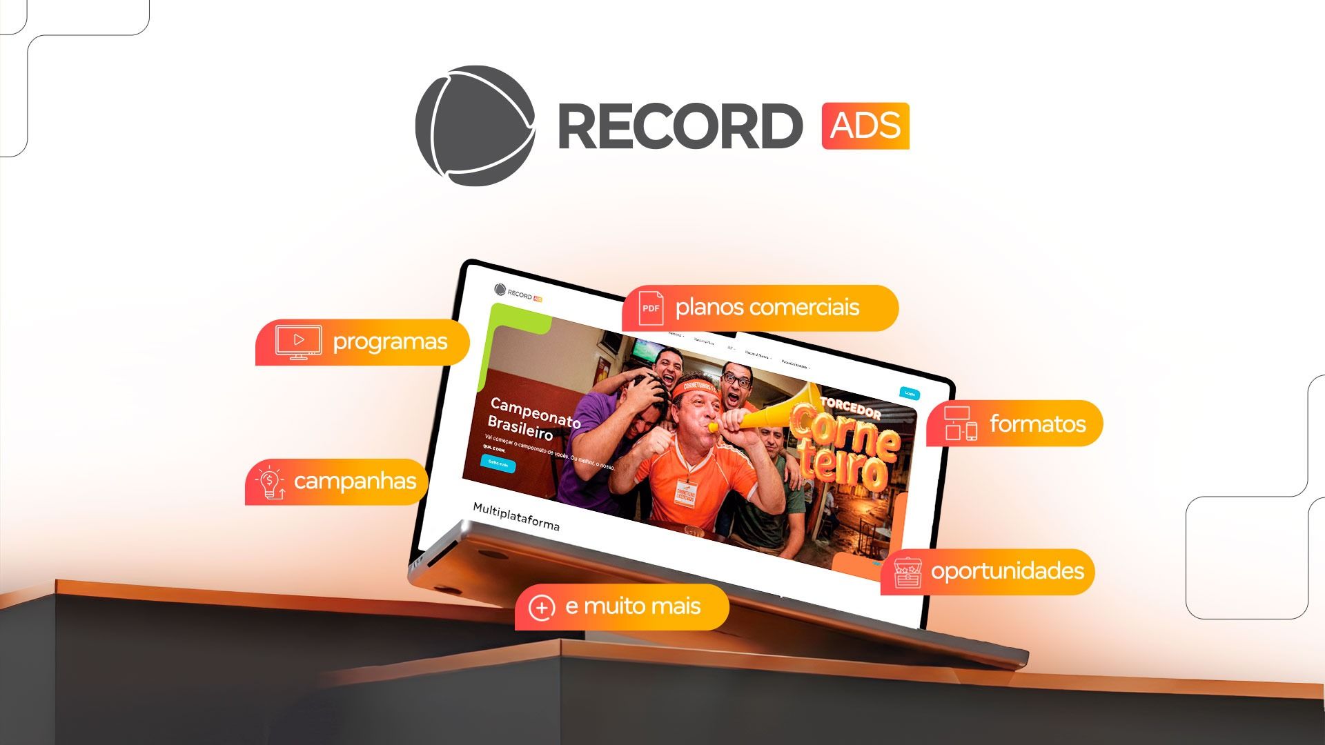 Relançamento do portal Record Ads traz navegação mais intuitiva e soluções integradas