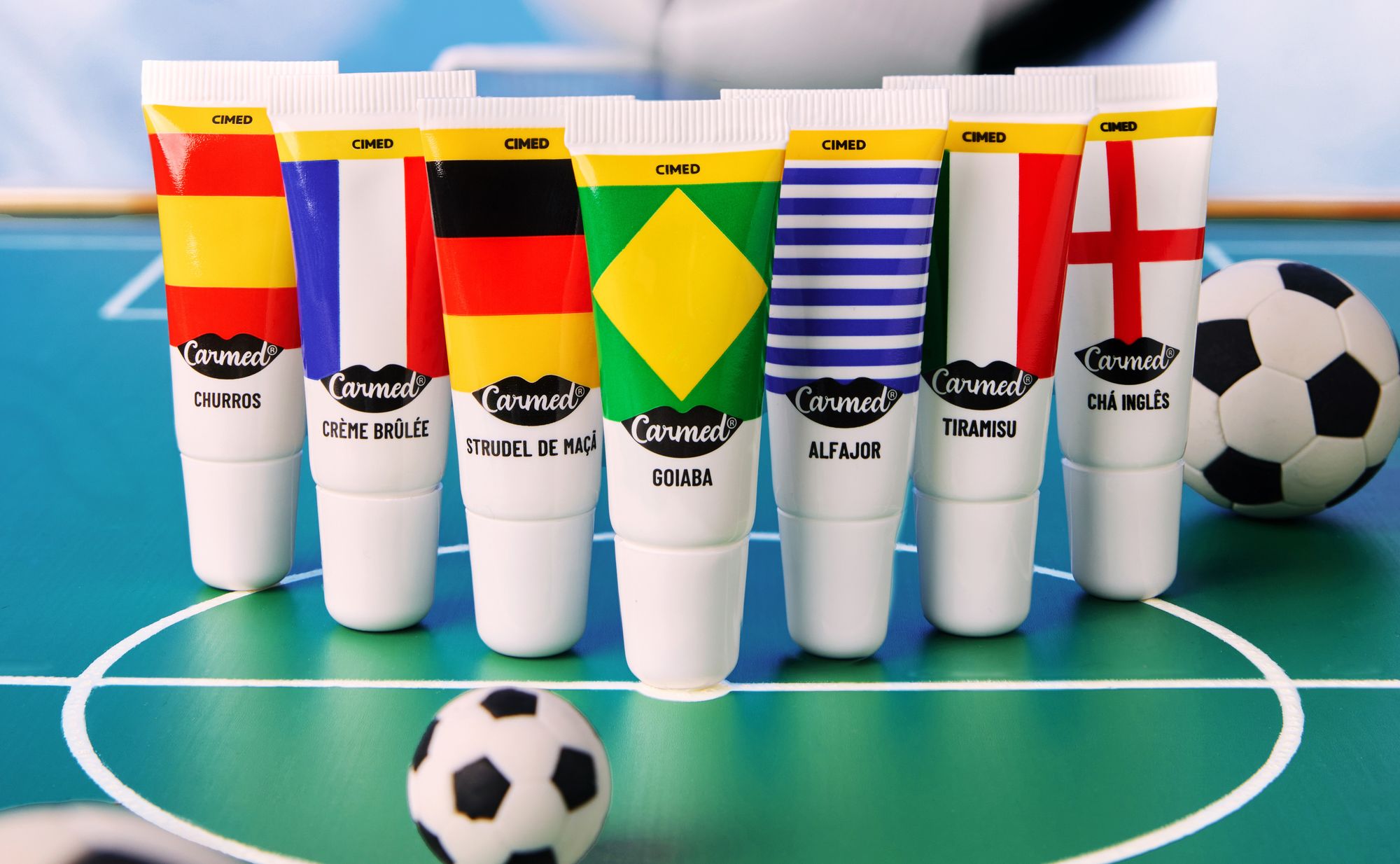 Carmed apresenta 'Carmed Seleções Surpresa' com sabores exclusivos de países campeões mundiais