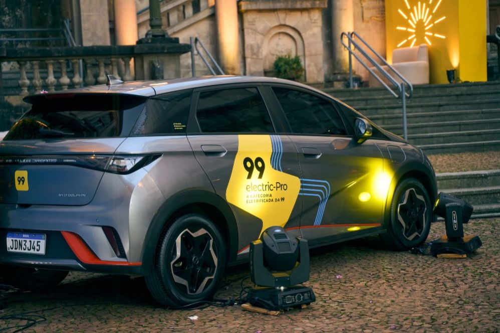 99 lança 99electric-Pro no Rio de Janeiro e amplia oferta sustentável