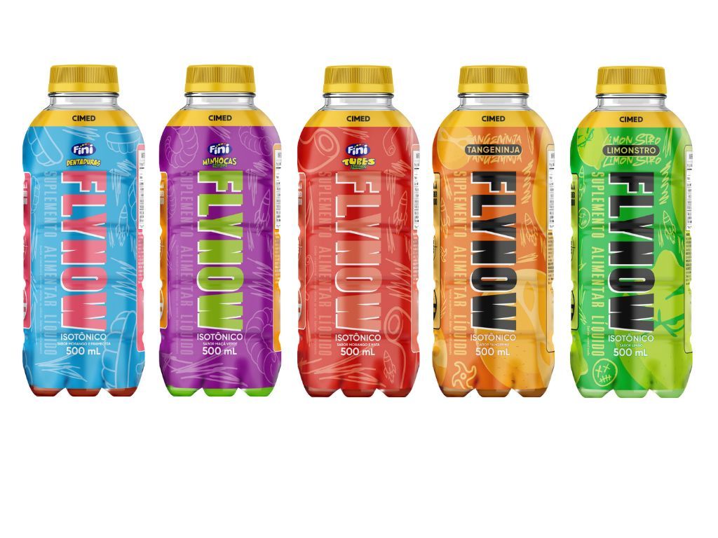 Cimed apresenta FlyNow, nova linha de isotônicos em parceria com a Fini