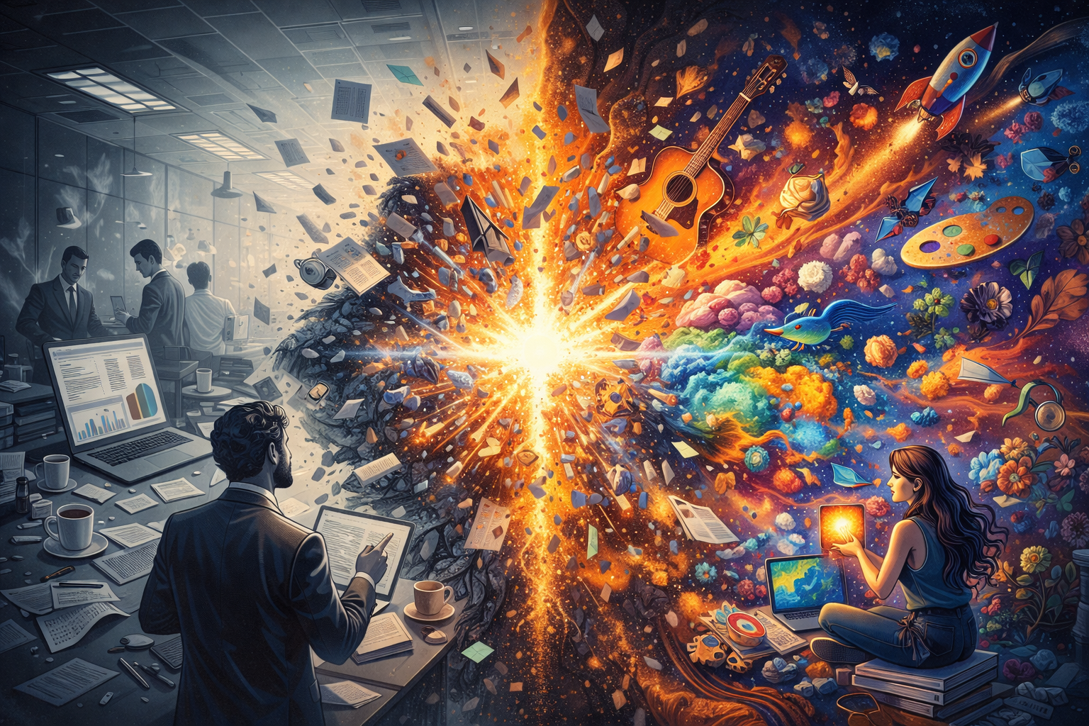 Entre algoritmos e ideias inovadoras: o grande dilema do mercado em 2026