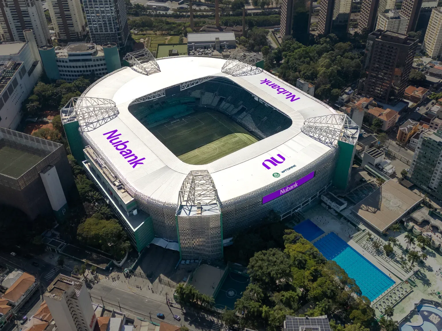Nubank abre votação para novo nome da arena do Palmeiras