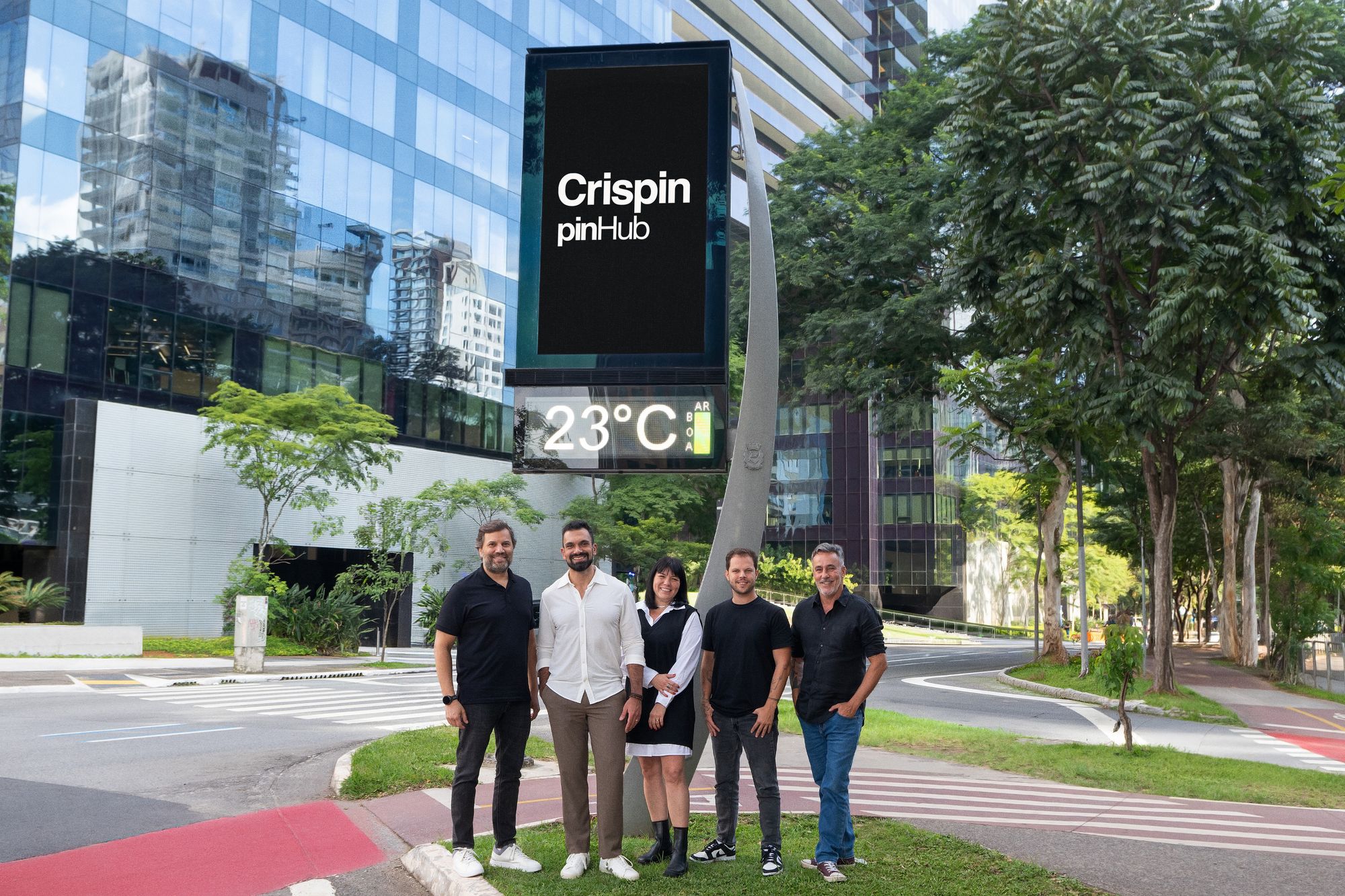 pinHub é a unidade da Crispin dedicada às campanhas para a mídia exterior