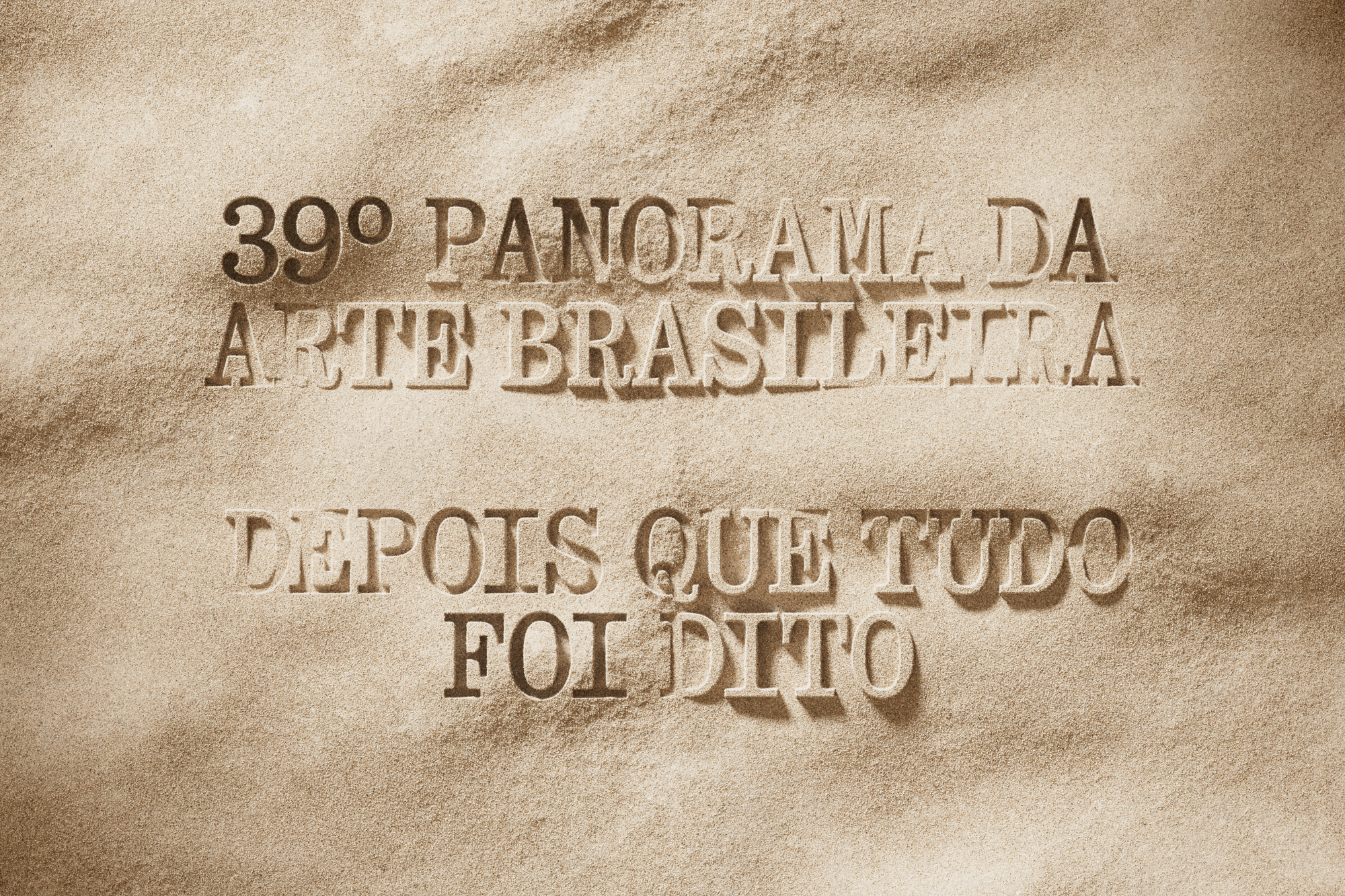 MAM São Paulo revela nova identidade visual do 39º Panorama da Arte Brasileira feita pelo Porto Rocha