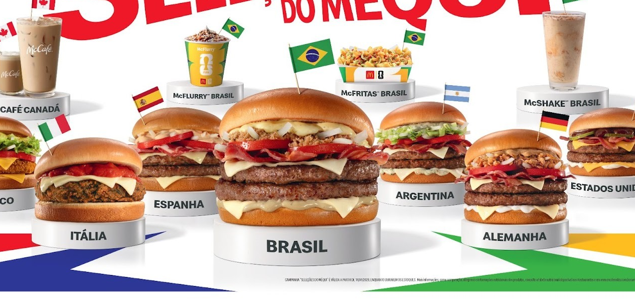 McDonald’s lança combo Brasil para a Copa do Mundo 2026