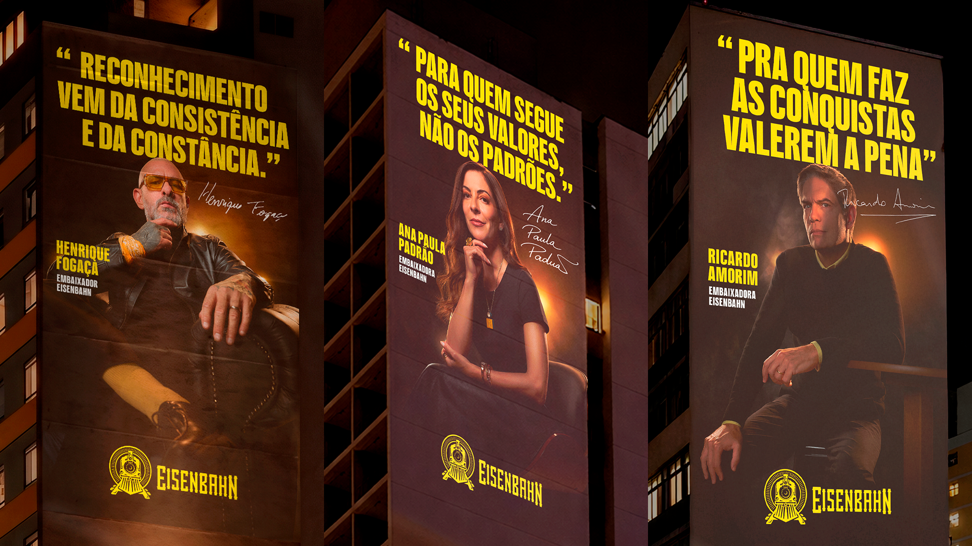 Eisenbahn amplia ‘Locomotiva’ com Fogaça, Ana Paula Padrão e Ricardo Amorim