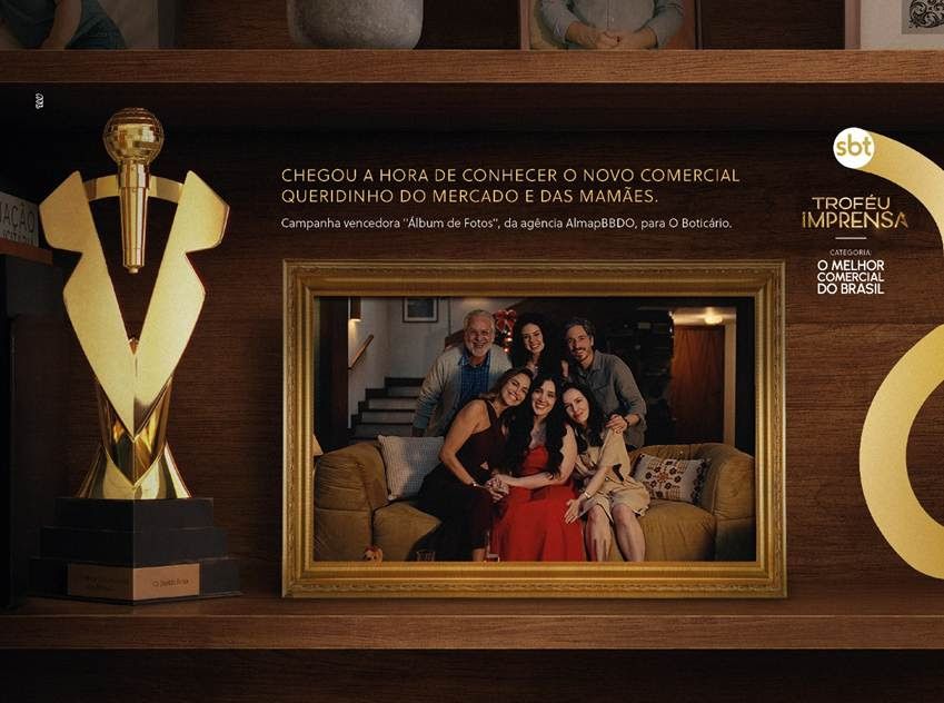 O Boticário vence 'O Melhor Comercial do Brasil' do SBT com campanha da AlmapBBDO