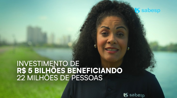 Sabesp apresenta campanha para reforçar uso consciente da água